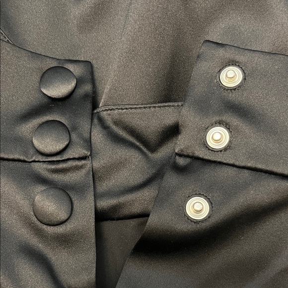 Prada Black Satin Blouse - Picture 8 of 8